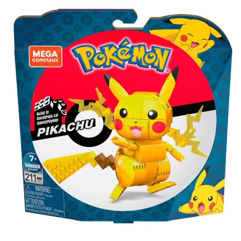 MEGA CONSTRUX GMD31 POKEMON PIKACHU BUILD & SHOW