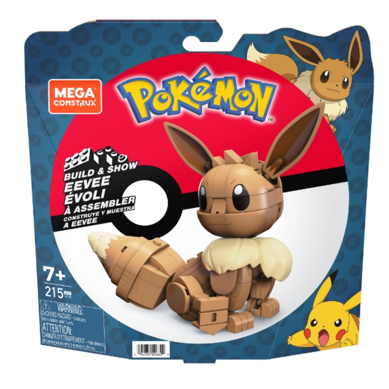 MEGA CONSTRUX HDL84 POKEMON EEVEE BUILD & SHOW