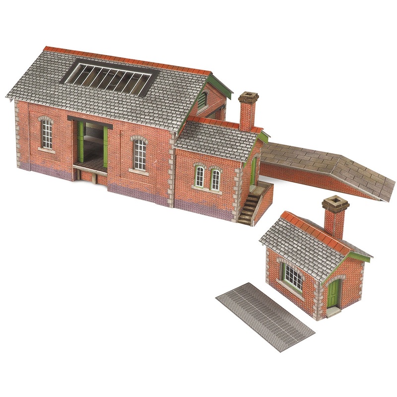 METCALFE PN912 N SCALE COUNTRY GOODS SHED