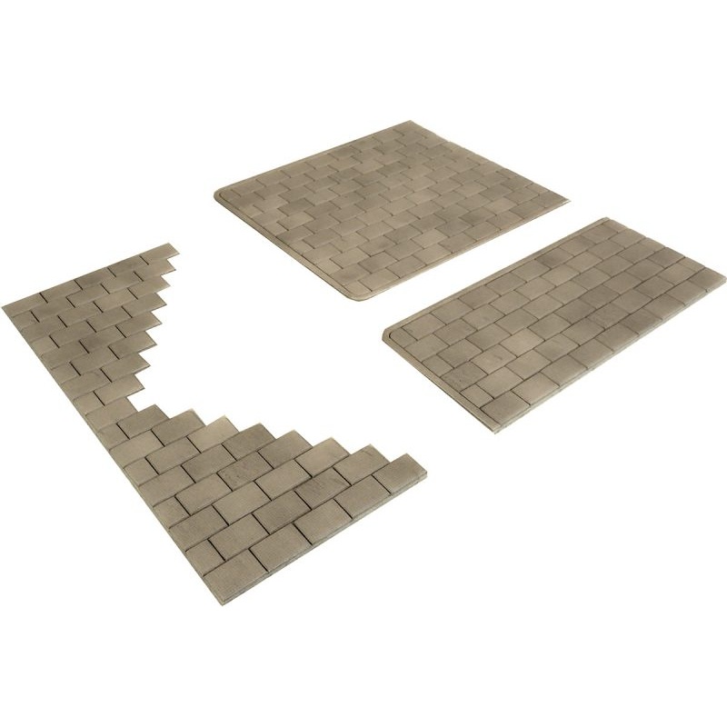METCALFE PO210 00/H0 SCALE INDIVIDUAL STONE PAVING SLABS