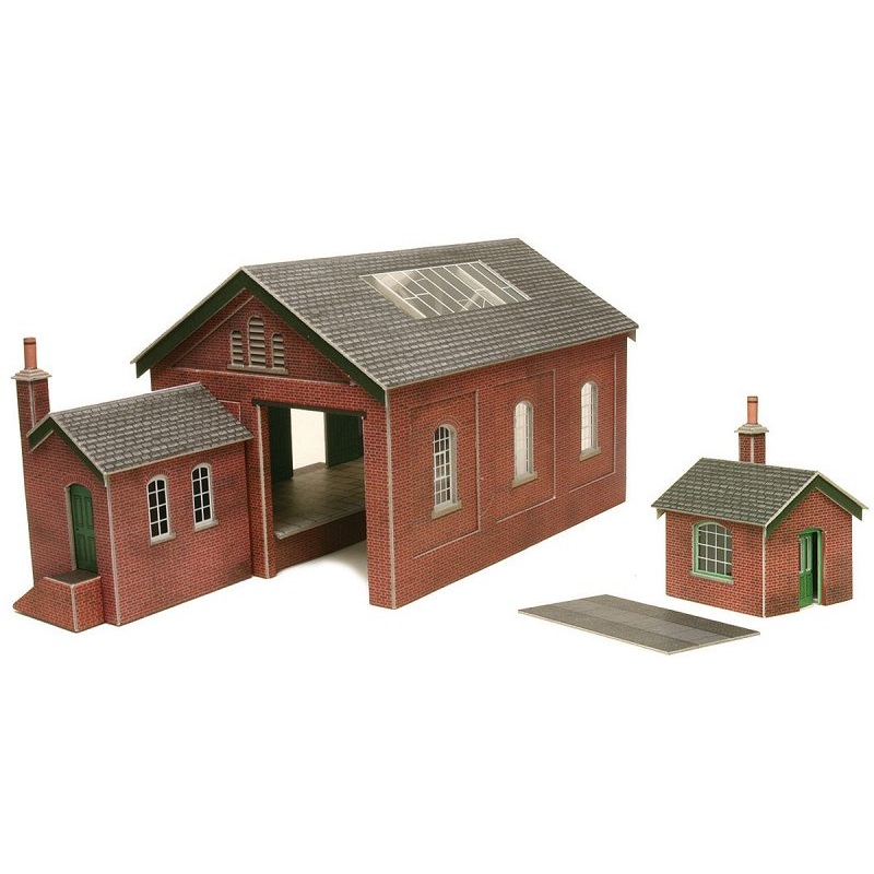 METCALFE PO232 00/H0 SCALE GOODS SHED