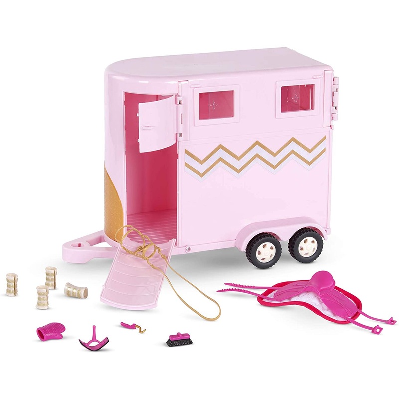 LORI LO37077Z HOOFING IT HORSE TRAILER