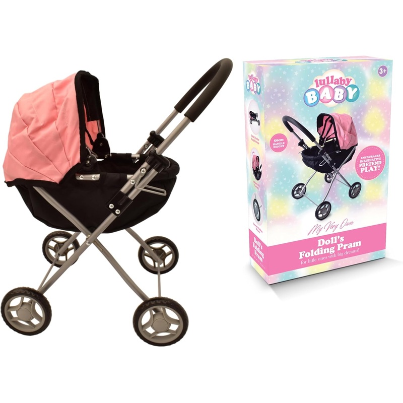 LULLABY BABY 2265 MY VERY OWN DOLLS FOLDING PRAM