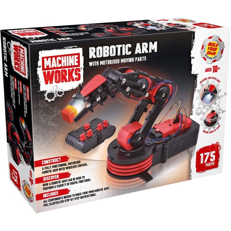 MACHINE WORKS BUILD YOUR OWN ROBOTIC ARM