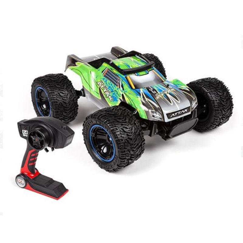 MAISTO 81462 TECH R/C DINO ATTACK MONSTER TRUCK RADIO CONTROL CAR