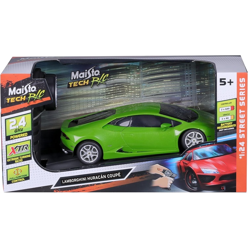 MAISTO 81523 TECH R/C LAMBORGHINI HURACAN COUPE RADIO CONTROL CAR