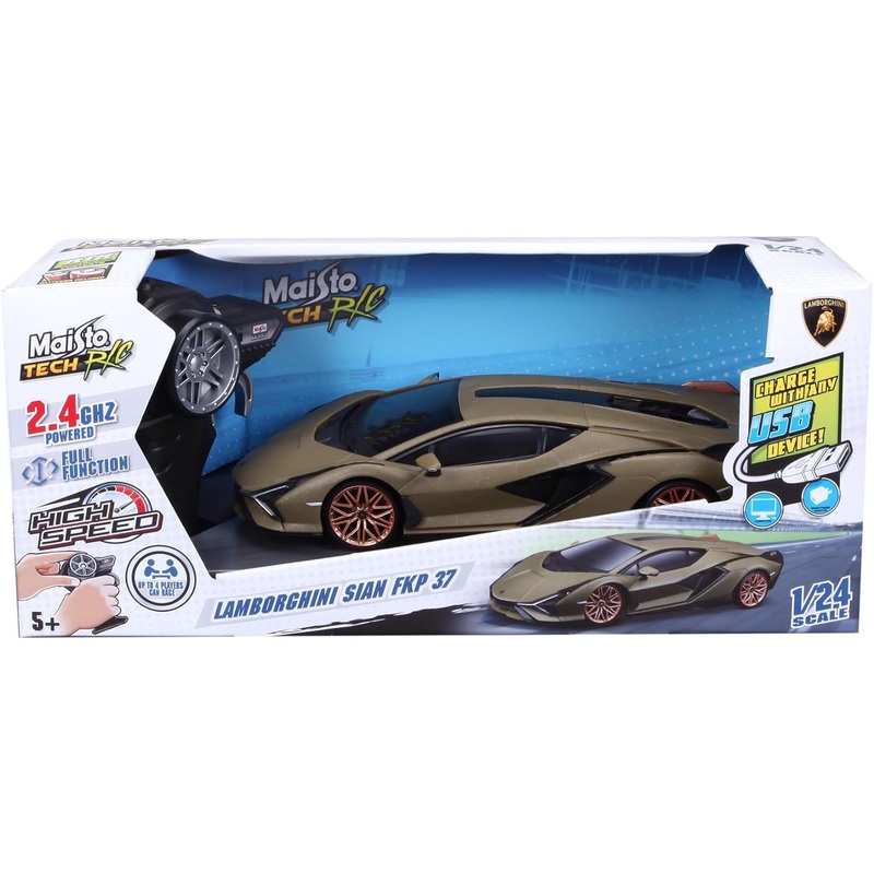 MAISTO 82338 TECH R/C LAMBORGHINI SIAN FKP 37 RADIO CONTROL CAR