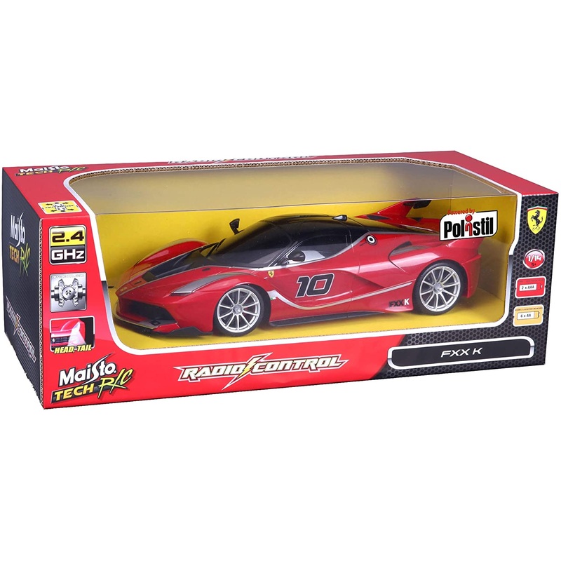 MAISTO 82412 FERRARI FXX-K REMOTE CONTROL CAR 1:14TH SCALE