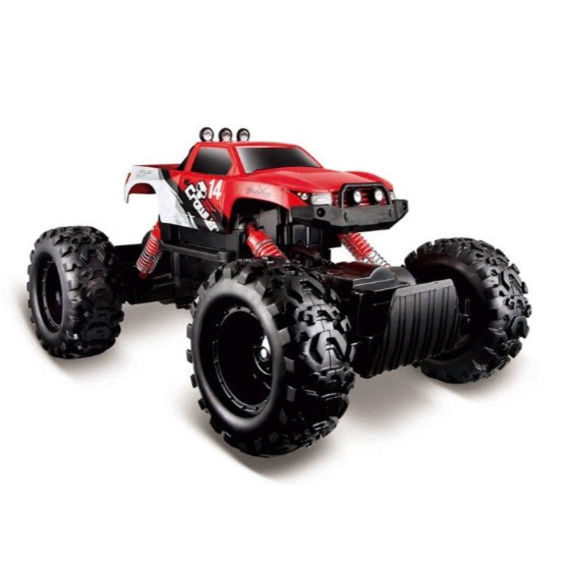 MAISTO 82746 TECH R/C ROCK CRAWLER MONSTER TRUCK RADIO CONTROL CAR