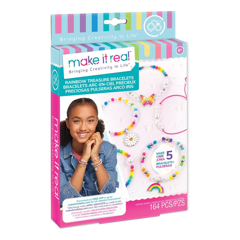 MAKE IT REAL 1216 RAINBOW TREASURE BRACELETS