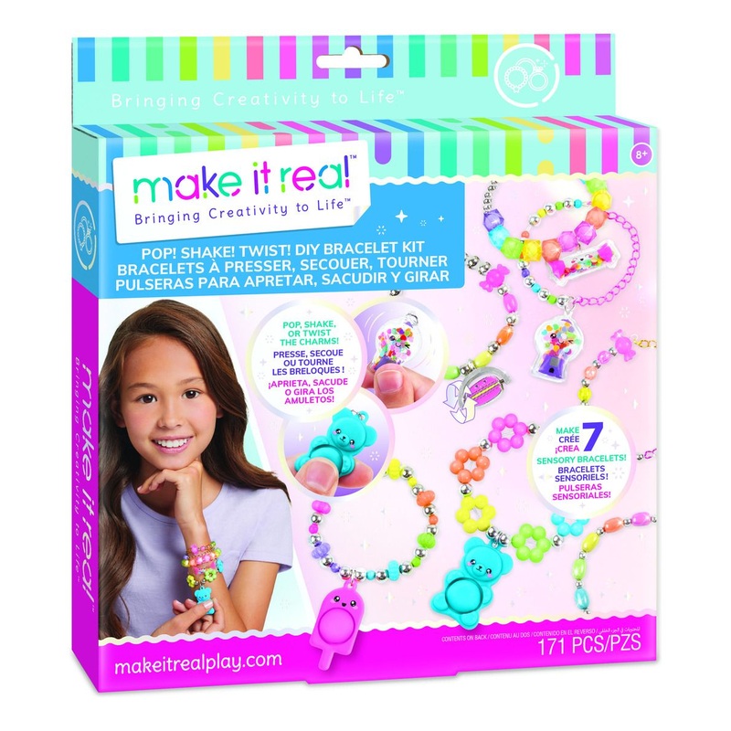 MAKE IT REAL 1328 POP! SHAKE! TWIST! DIY BRACELET KIT