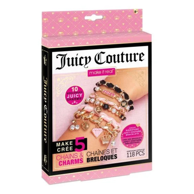 MAKE IT REAL 4431 JUICY COUTURE CHAINS & CHARMS BRACELETS