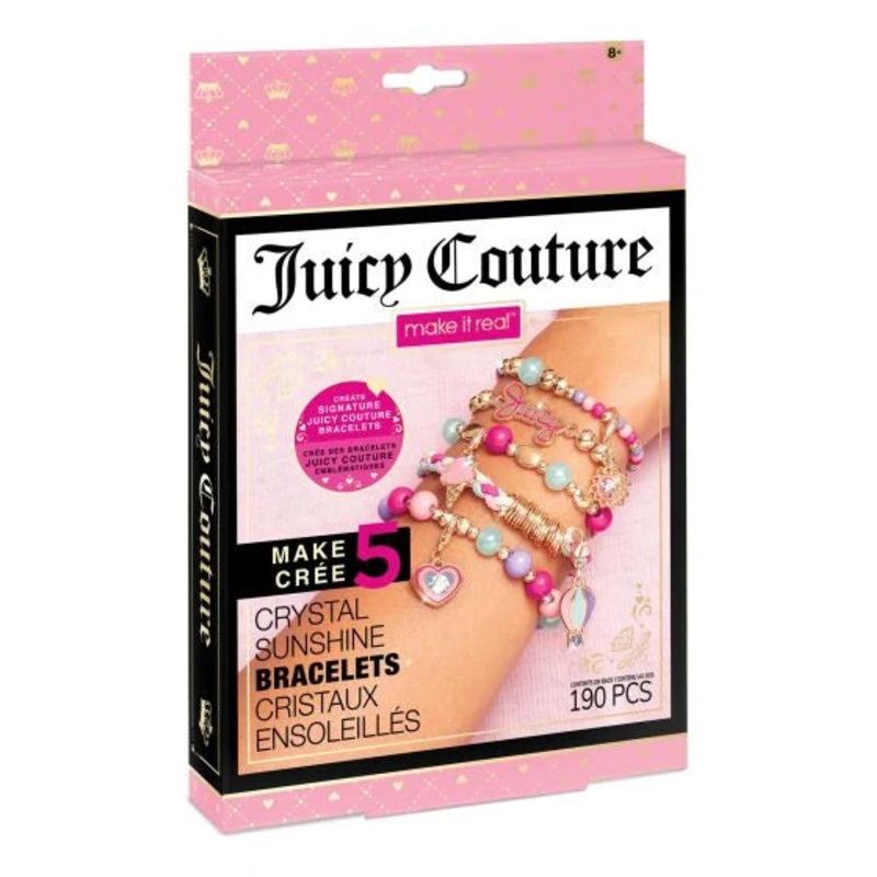 MAKE IT REAL 4433 JUICY COUTURE CRYSTAL SUNSHINE BRACELETS