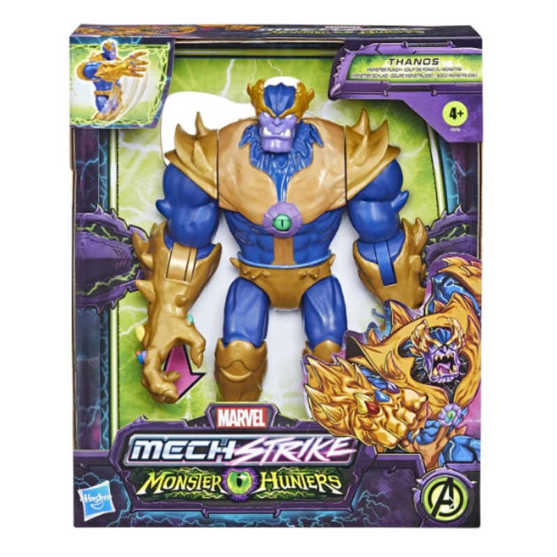 MARVEL AVENGERS F4376 MECHSTRIKE THANOS MONSTER HUNTERS