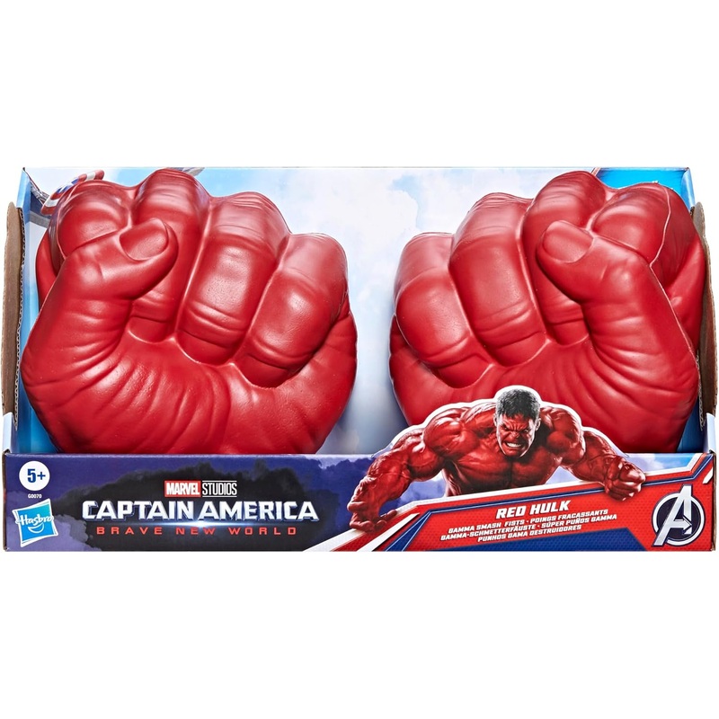 MARVEL CAPTAIN AMERICA G0070 RED HULK GAMMA SMASH FISTS