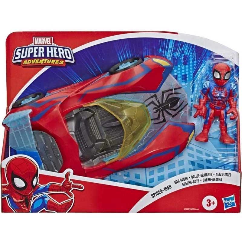 MARVEL E4840 SUPERHERO ADVENTURES SPIDERMAN WEB RACER CAR