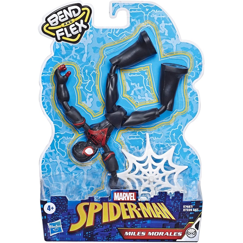 MARVEL E7687 SPIDERMAN BEND AND FLEX MILES MORALES