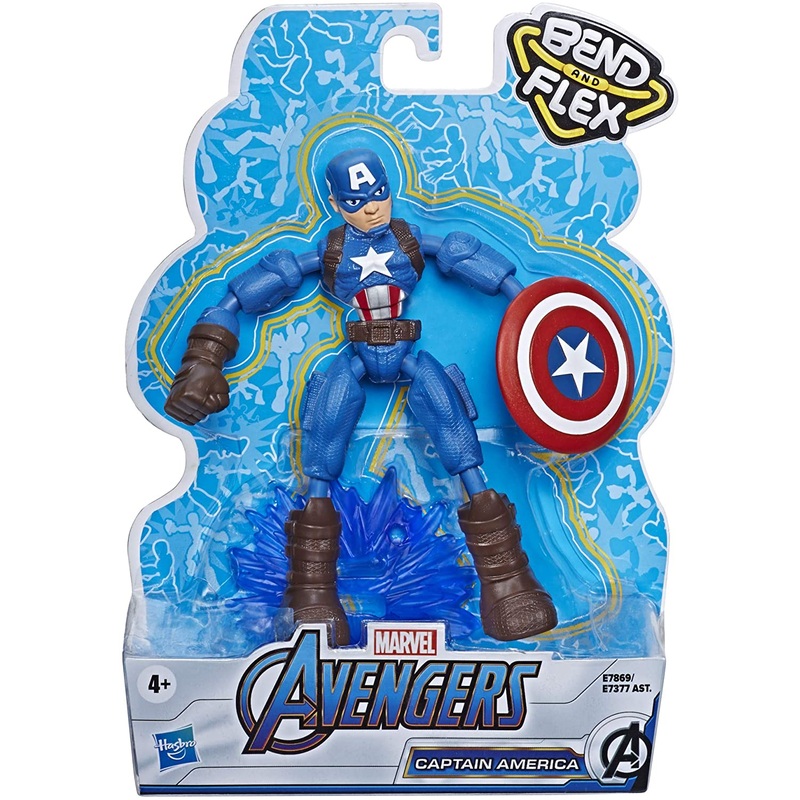 MARVEL E7869 AVENGERS BEND AND FLEX CAPTAIN AMERICA