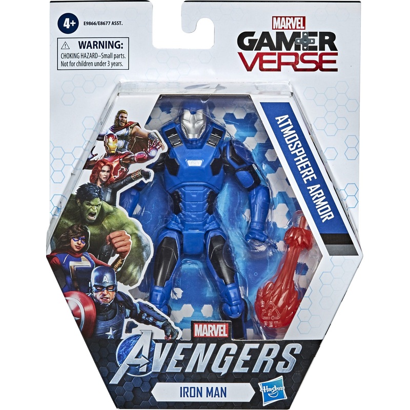MARVEL E9866 GAMERVERSE AVENGER IRON MAN 6 INCH FIGURE