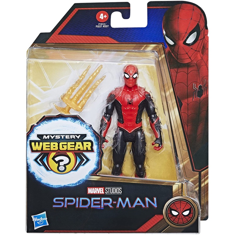 MARVEL F1912 SPIDERMAN MYSTERY WEB GEAR SPIDERMAN FIGURE