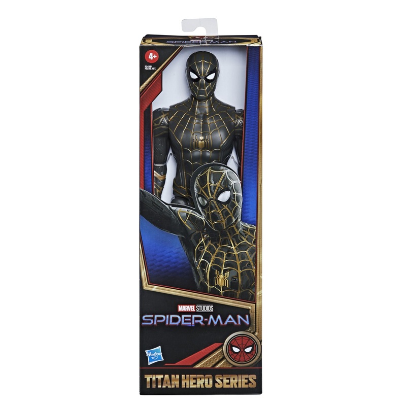MARVEL F2438 SPIDERMAN TITAN HERO SERIES NEW BLACK & GOLD SUIT