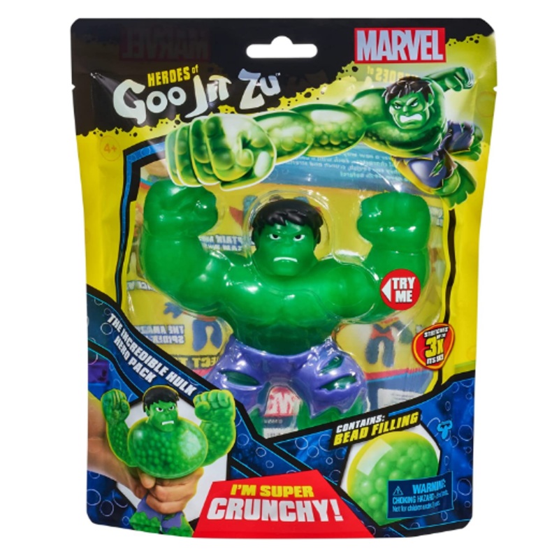 MARVEL HEROES OF GOO JIT ZU 41369 CRUNCHY HULK