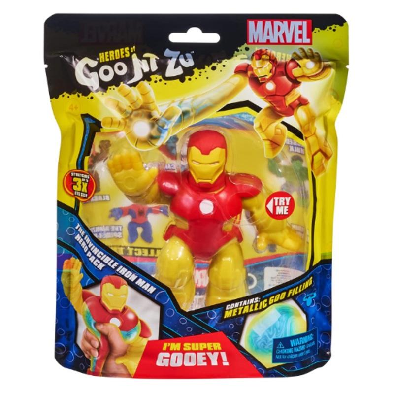 MARVEL HEROES OF GOO JIT ZU 41370 GOOEY IRON MAN