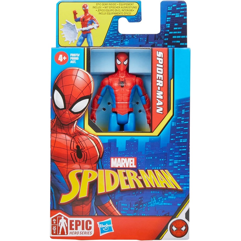 MARVEL SPIDERMAN F6973 SPIDER-MAN 4 INCH EPIC HERO FIGURE