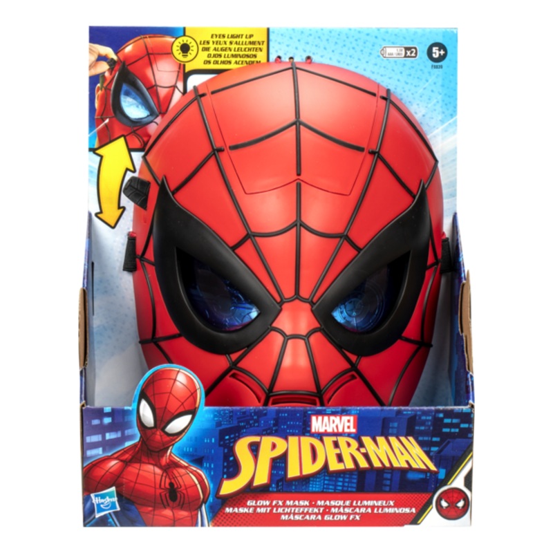 MARVEL SPIDERMAN F8839 SPIDER-MAN GLOW FX MASK