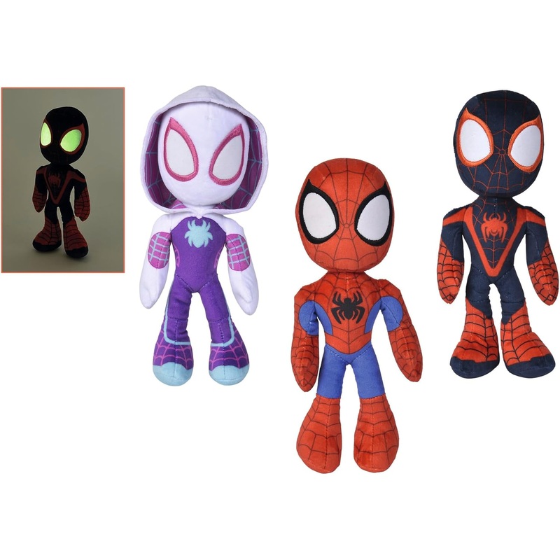 MARVEL SPIDEY AND HIS AMAZING FRIENDS 14372 25CM PLUSH ASSORTED DESIGNS (ONE SUPPLIED AT RANDOM)