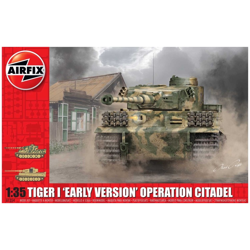 Airfix A1354 Tiger-1 Early Version - Operation Citadel 1:35 Scale