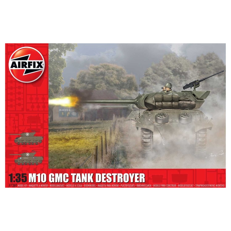 Airfix A1360 M10 GMC Tank Destroyer 1:35 Scale