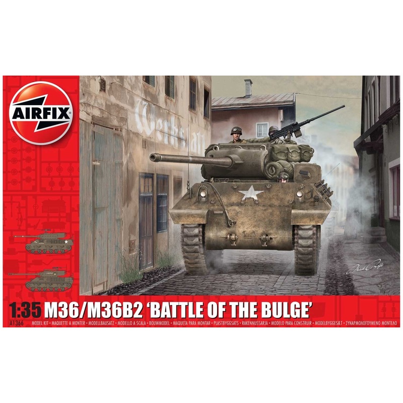 Airfix A1366 M36/M36B2 "Battle of the Bulge" 1:35 Scale
