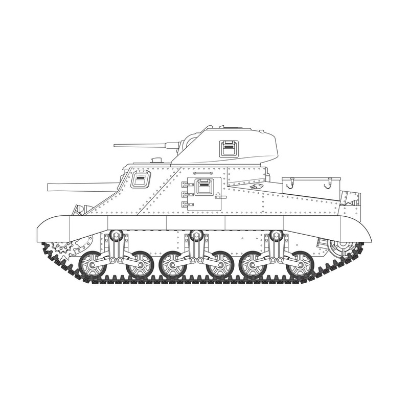 Airfix A1370 M3 Lee / Grant 1:35 Scale