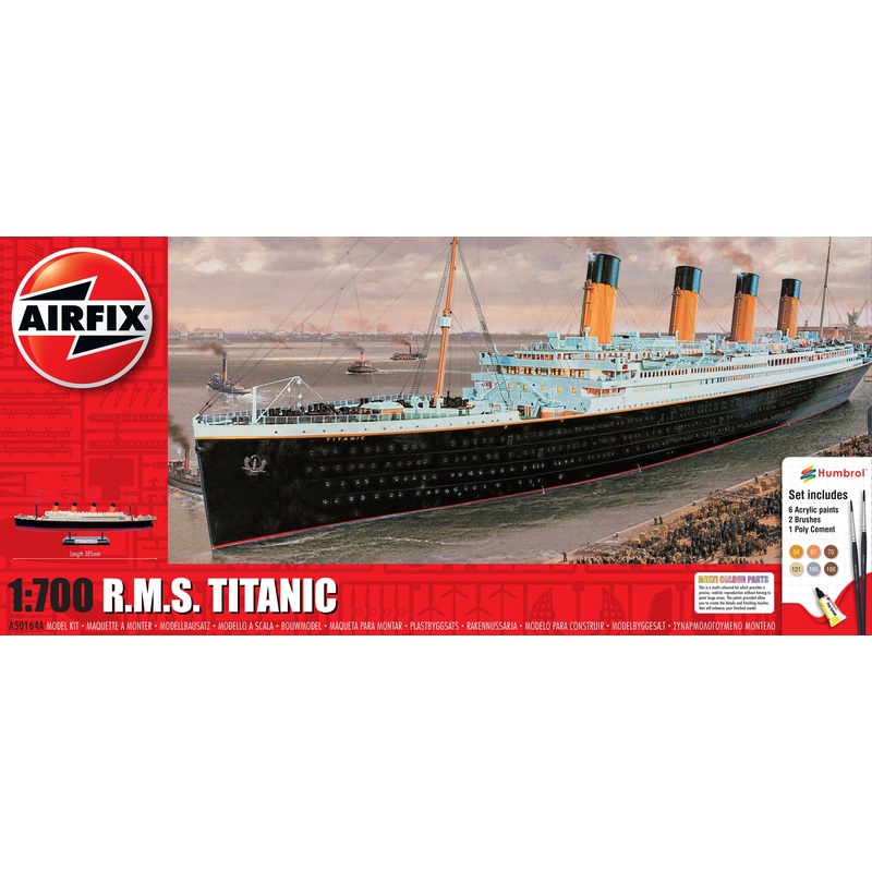 Airfix A50164A RMS Titanic Gift Set 1:700