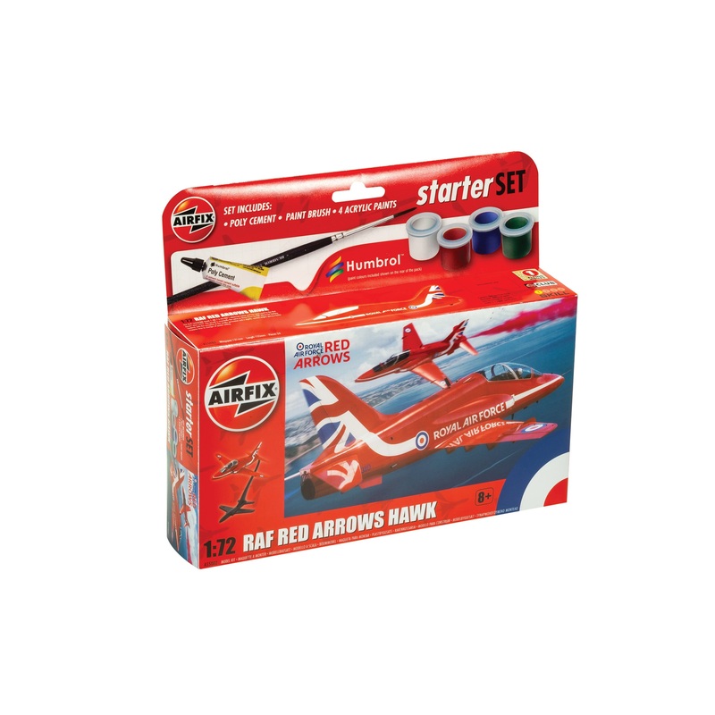 AIRFIX A55002 RAF RED ARROWS STARTER SET 1/72 SCALE