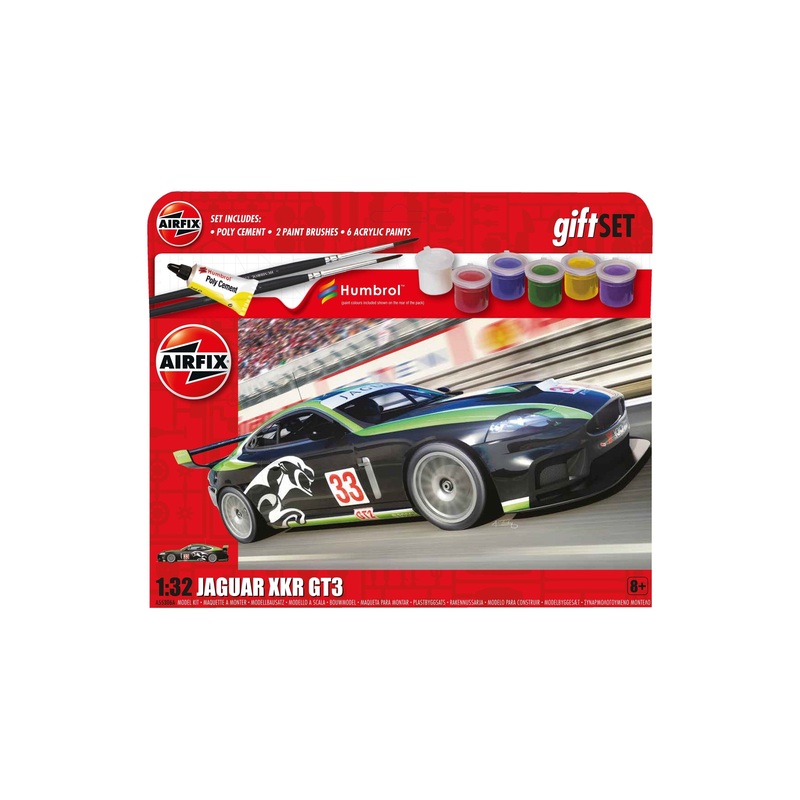 AIRFIX A55306A Gift Set - Jaguar XKR GT3  1/32  KIT