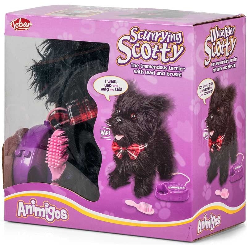 ANIMIGOS 28779 WALKING SCOTTY TOY DOG