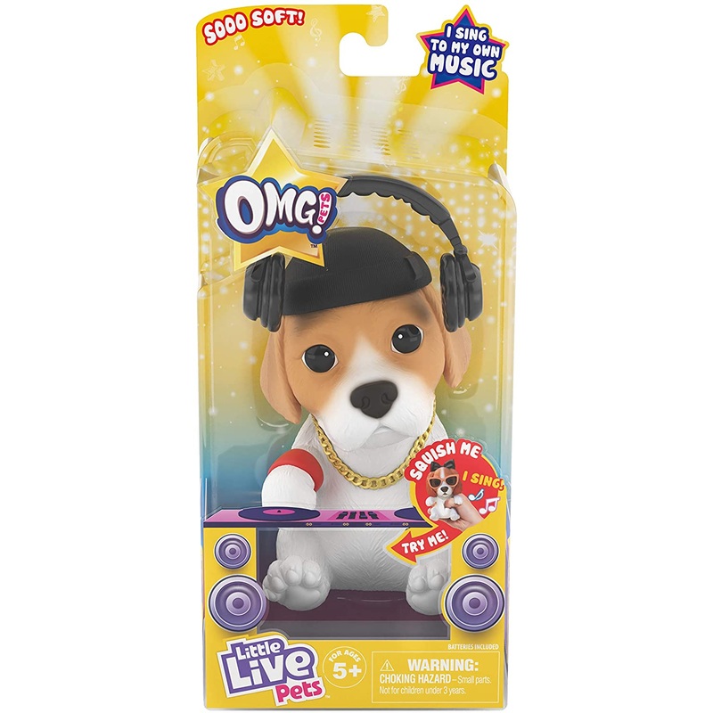 LITTLE LIVE OMG PETS 26120 LIL DJ PUP