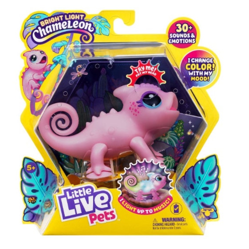 LITTLE LIVE PETS 26365 BRIGHT LIGHT CHAMELEON NOVA