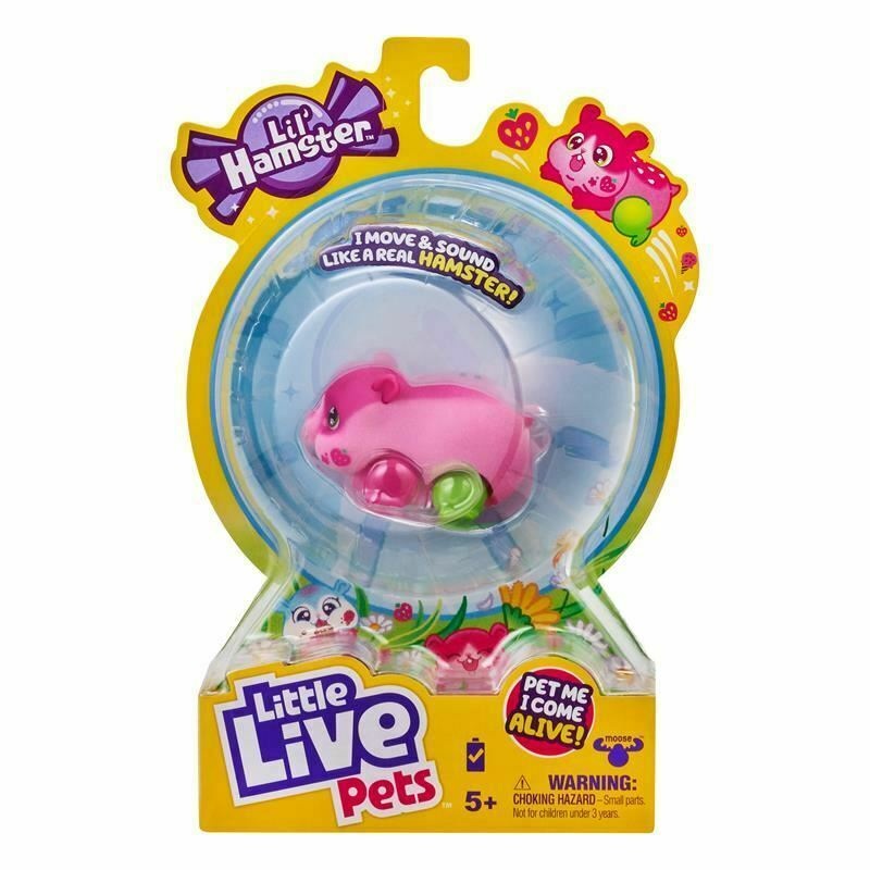 LITTLE LIVE PETS 26369 LIL HAMSTER STRAWBLES