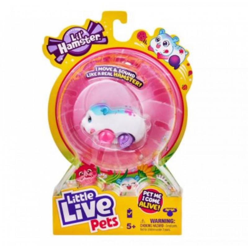 LITTLE LIVE PETS 26370 LIL HAMSTER SPRINKZ
