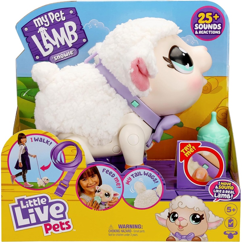 LITTLE LIVE PETS 26476 MY PET LAMB SNOWIE