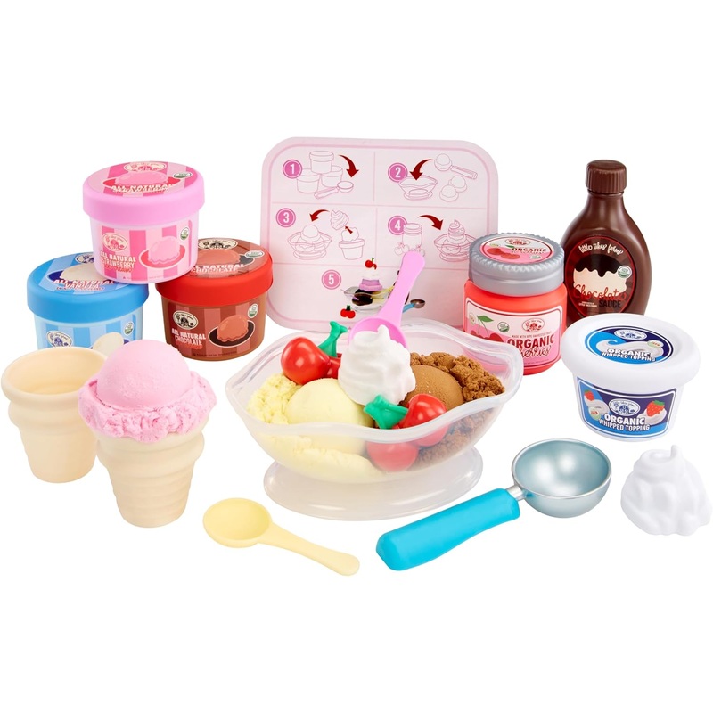 LITTLE TIKES CREATIVE CHEFS PLAY SAND ICE CREAM KIT