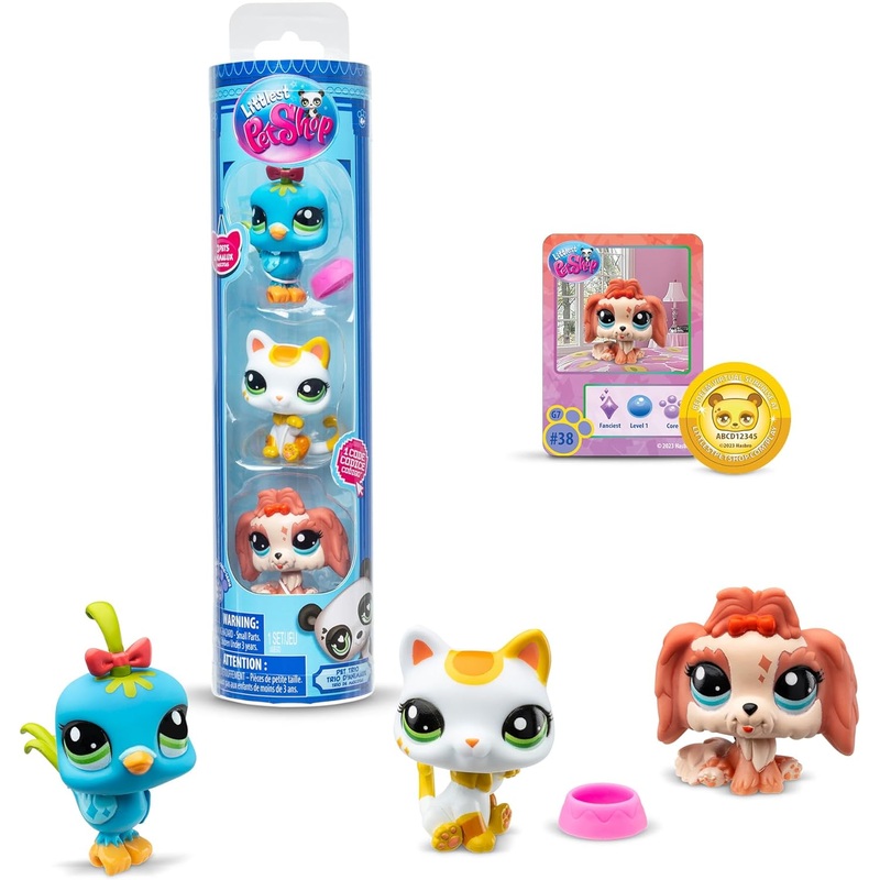 LITTLEST PET SHOP BF00551 TRIO TUBE CITY VIBES