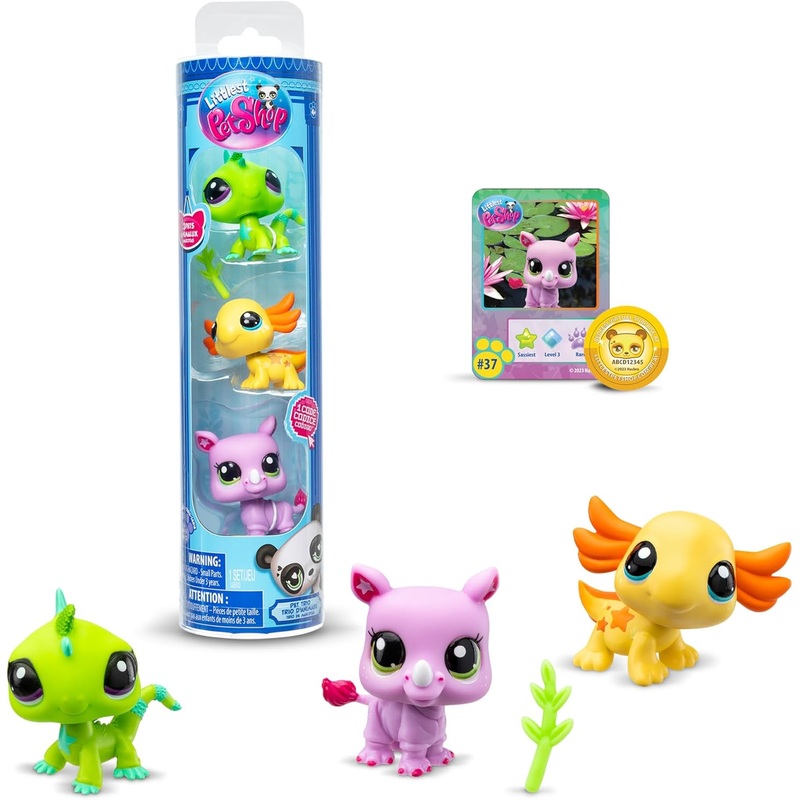 LITTLEST PET SHOP BF00557 TRIO TUBE WILD VIBES