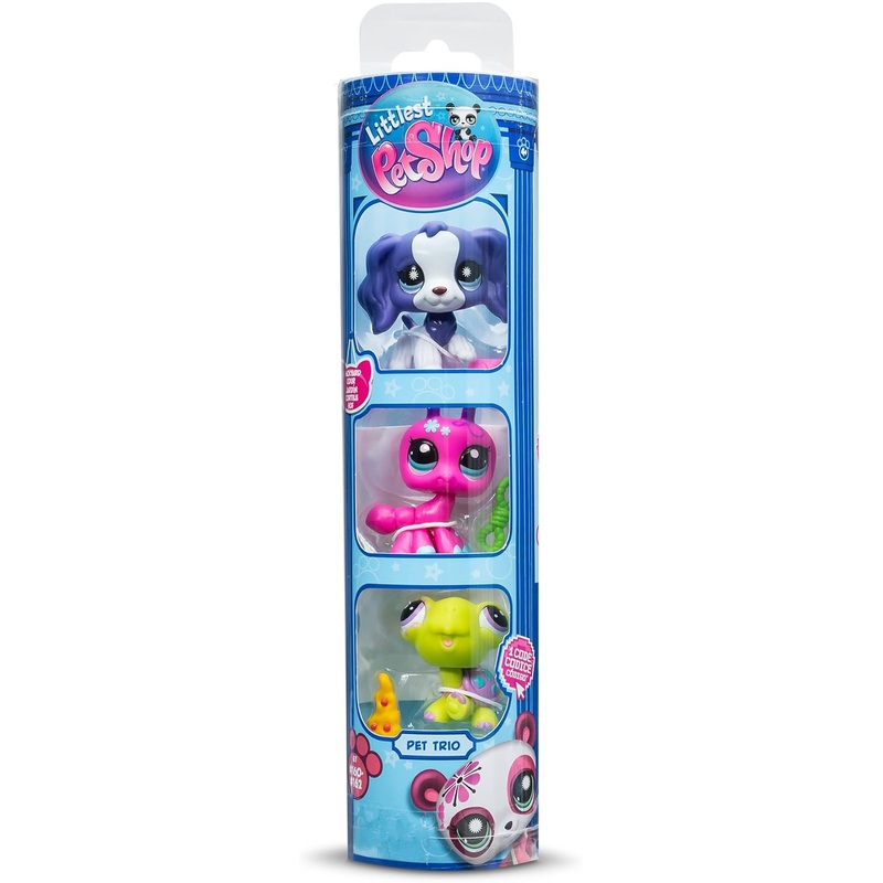 LITTLEST PET SHOP BF00634 BACKYARD PET TRIO TUBE