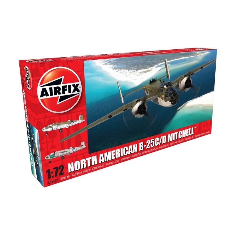Airfix A06015 North American B25C/D Mitchell 1:72 Scale