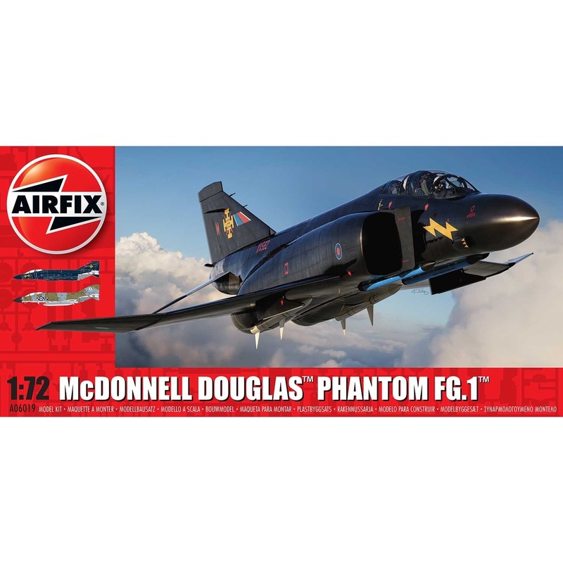 Airfix A06019 McDonnell Douglas Phantom FG.1 RAF 1:72 Scale