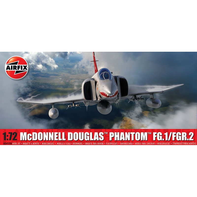 AIRFIX A06019A MCDONNELL DOUGLAS PHANTOM FG.1/FGR.2     1:72 Scale